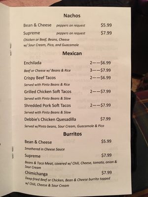 Menu photo 6 Nana & Papa's Bluebird Cafe Wills Point, TX