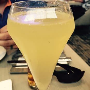 The Sacred Pepper - Flat champagne - no bubbles at all . - New American Near Me - Tampa, Florida