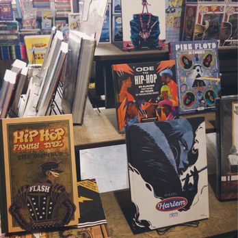A Shop Called Quest - Hip Hop section - Comic Books Near Me - Redlands, California A Shop Called Quest - Hip Hop section - Comic Books Near Me - Redlands, California