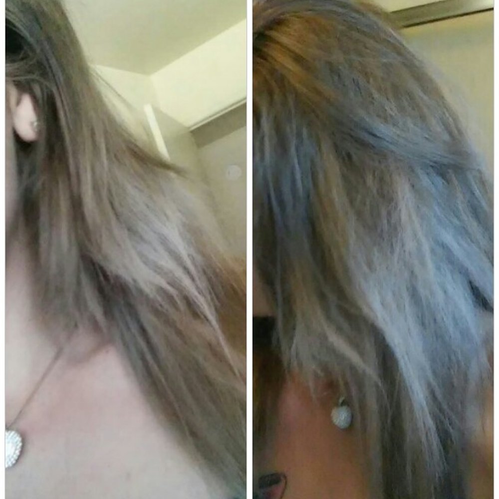 Pose Salon - This is how I left the salon.  my hair is completely ruined - Hair Salons Near Me - Dinuba, California