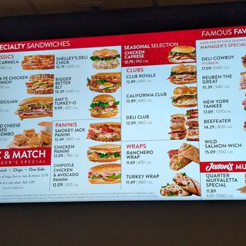 Jason's Deli - Menu - Delis Near Me - Las Vegas, Nevada Jason's Deli - Menu - Delis Near Me - Las Vegas, Nevada