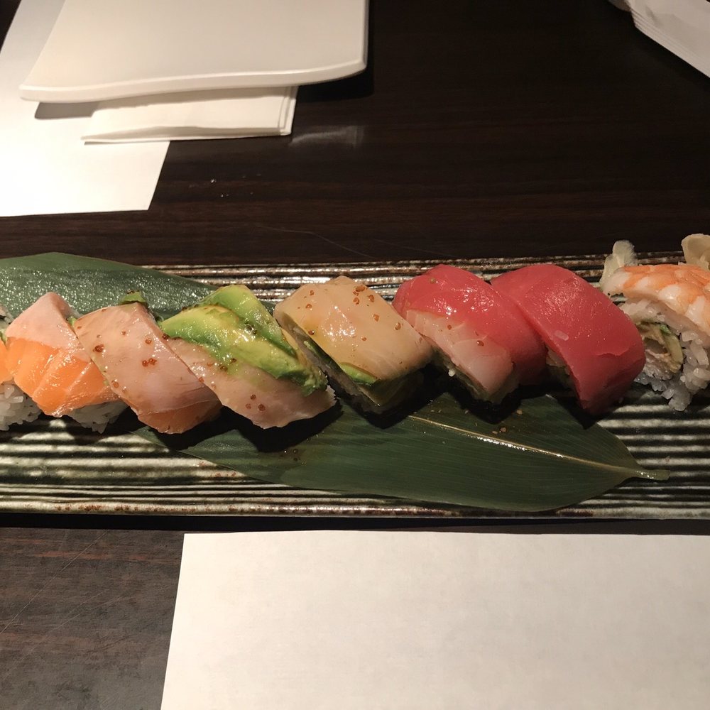 Kiku Sushi - Rainbow Roll - Japanese Near Me - Monrovia, California Kiku Sushi - Rainbow Roll - Japanese Near Me - Monrovia, California