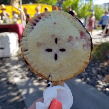 Clark Fork Market - Pie on a stick - Farmers Market Near Me - Missoula, Montana