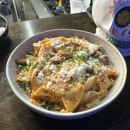 Housemade pappardelle bolognese photo by @phil_eatsfood Housemade pappardelle bolognese photo by @phil_eatsfood