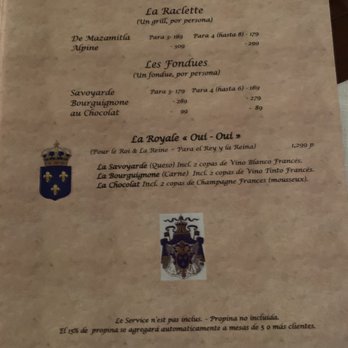 Oui Oui - Menu - French Near Me - Ajijic, JAL Oui Oui - Menu - French Near Me - Ajijic, JAL