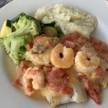 Emle's Restaurant - Grilled Halibut shrimp combo was absolutely DELICIOUS! - American Near Me - Northridge, California Emle's Restaurant - Grilled Halibut shrimp combo was absolutely DELICIOUS! - American Near Me - Northridge, California