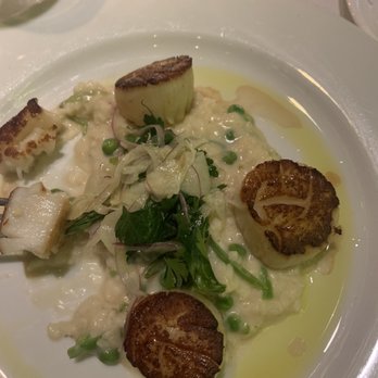 Ocean Prime - Scallop risotto - Seafood Near Me - Naples, Florida