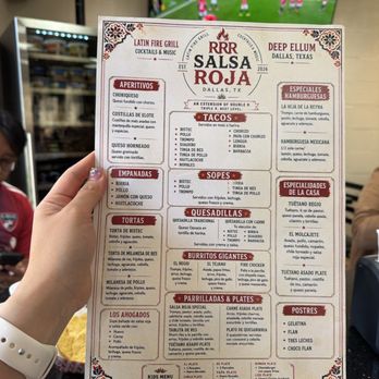 Salsa Roja - You know this place is legit when they don't even have english menu - New Mexican Cuisine Near Me - Dallas, Texas Salsa Roja - You know this place is legit when they don't even have english menu - New Mexican Cuisine Near Me - Dallas, Texas