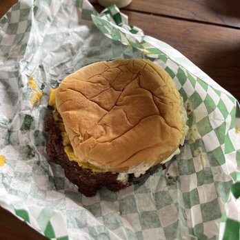 Sure Shot Burger - Double Hatch Chile Burger - American Near Me - Portland, Oregon Sure Shot Burger - Double Hatch Chile Burger - American Near Me - Portland, Oregon