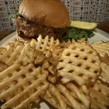 Cellar 55 - Sweet Tea Chicken Sandwich - Wine Bars Near Me - Amarillo, Texas
