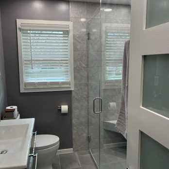 Dutchy's quality restoration - a modern bathroom - General Contractors Near Me - Latrobe, Pennsylvania Dutchy's quality restoration - a modern bathroom - General Contractors Near Me - Latrobe, Pennsylvania