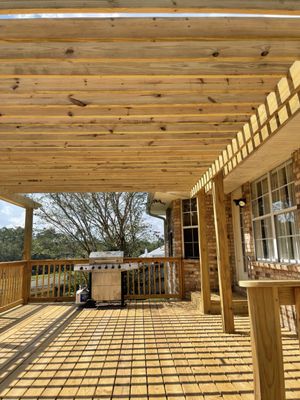 Deck Building and Repair Services - At Blue Water Construction and Landscaping Inc., we understand that your deck is an extension of your home—a place where memories are made and cherished. That's why our team of skilled professionals approaches every project with the utmost dedication and care. Whether you're envisioning a cozy retreat for intimate gatherings or a sprawling entertainment area for hosting guests, we work closely with you to bring your vision to life. We bring over 20 years of expertise to the forefront of deck building and repair services in Pensacola, Florida. Our commitment to quality craftsmanship, attention to detail, and customer satisfaction sets us apart as the premier choice for homeowners seeking exceptional outdoor living spaces.