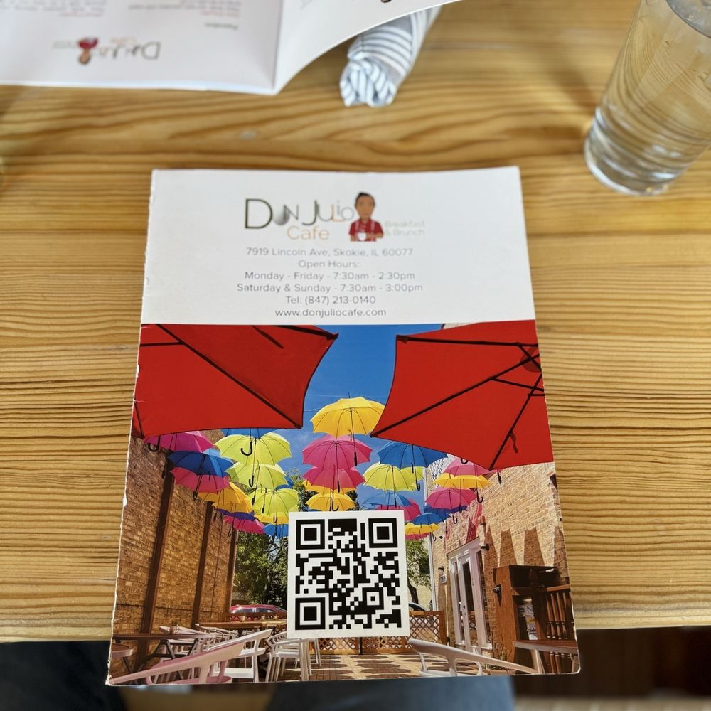 Don Julio Cafe - Menu - Breakfast & Brunch Near Me - Skokie, Illinois