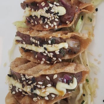 Masraff's - Tuna Tacos $8 on HH - New American Near Me - Houston, Texas Masraff's - Tuna Tacos $8 on HH - New American Near Me - Houston, Texas