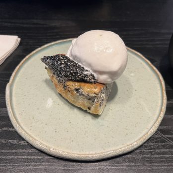 Chan Seattle - Black sesame cheesecake - Asian Fusion Near Me - Seattle, Washington