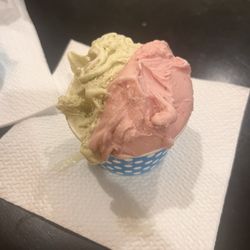 Pistachio and limeade