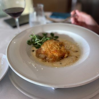 Spago - Local catch of the day with buerre blanc and pea shoots. - Asian Fusion Near Me - Maui, Hawaii Spago - Local catch of the day with buerre blanc and pea shoots. - Asian Fusion Near Me - Maui, Hawaii
