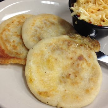 Melita's Restaurant & Bar - Pupusas at dollar each on Wednesdays. Available in frijoles y queso or chicharones y queso. Must order at least 5 to qualify. - Salvadoran Near Me - Houston, Texas Melita's Restaurant & Bar - Pupusas at dollar each on Wednesdays. Available in frijoles y queso or chicharones y queso. Must order at least 5 to qualify. - Salvadoran Near Me - Houston, Texas