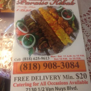 Paraiso Kebab - Middle Eastern Near Me - Van Nuys, California