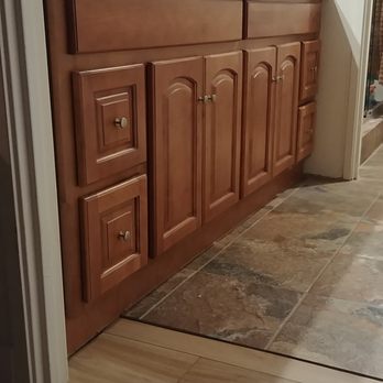 Salty Carpentry - So much wasted space in the bathroom vanity. - Carpenters Near Me