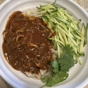 Dumpling World - Sesame Sauce Noodle (Dry)(Has Peanut)(Mild Spicy) (Mild Spicy) BEFORE BEING MIXED - Chinese Near Me - Sugar Land, Texas Dumpling World - Sesame Sauce Noodle (Dry)(Has Peanut)(Mild Spicy) (Mild Spicy) BEFORE BEING MIXED - Chinese Near Me - Sugar Land, Texas