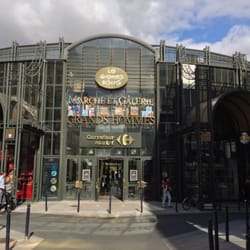 Carrefour Market - Le marché vu depuis la rue Montesquieu