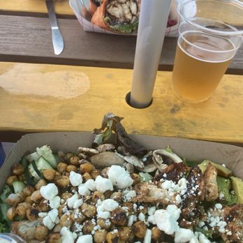 Freshfit Cafe - Bowl with chicken, goat cheese, beet salad, cucumber, avocado - Juice Bars & Smoothies Near Me - Nags Head, North Carolina Freshfit Cafe - Bowl with chicken, goat cheese, beet salad, cucumber, avocado - Juice Bars & Smoothies Near Me - Nags Head, North Carolina