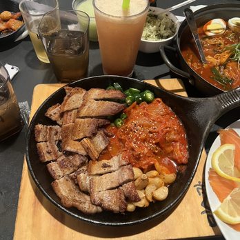 Misoolkwan OC - stir fried pork belly and kimchi - Korean Near Me - Buena Park, California