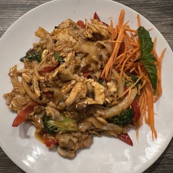 Thai At Main Street - Drunken noodles - Thai Near Me - Durham, North Carolina