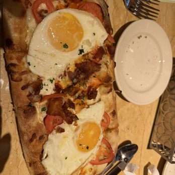 The Cheesecake Factory - Brunch Flatbread* - Desserts Near Me - Huntersville, North Carolina The Cheesecake Factory - Brunch Flatbread* - Desserts Near Me - Huntersville, North Carolina