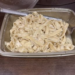 Fettuccini Alfredo with chicken Fettuccini Alfredo with chicken