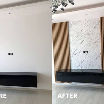 Tom Handy - modern accent wall installation - Handyman Near Me - Palm Harbor, Florida Tom Handy - modern accent wall installation - Handyman Near Me - Palm Harbor, Florida