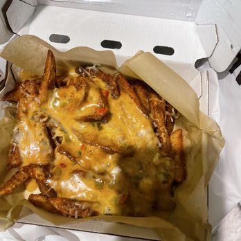Buffalo Wild Wings - Spicy wedge cut cheesy wedge cut fries YUM - American Near Me - San Jose, California Buffalo Wild Wings - Spicy wedge cut cheesy wedge cut fries YUM - American Near Me - San Jose, California