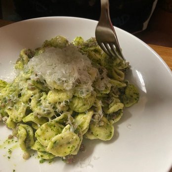 The Trattoria - Pasta with fresh ingredients.  You could smell the aroma from the Brocollini. Was so fresh. - Italian Near Me - St James, New York