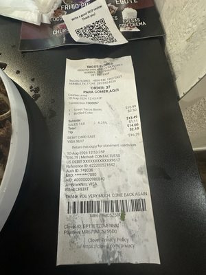 Menu photo 1 Tacos Flores Humble, TX Menu photo 1 Tacos Flores Humble, TX