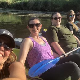 Girls kayaking trip Girls kayaking trip
