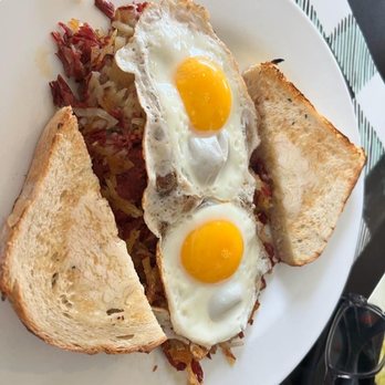 Crazy Beans - Hash browns and egg - Breakfast & Brunch Near Me - Stony Brook, New York Crazy Beans - Hash browns and egg - Breakfast & Brunch Near Me - Stony Brook, New York