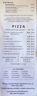 Menu photo 2 Anto Pizza & Pasta Chicago Chicago, IL Menu photo 2 Anto Pizza & Pasta Chicago Chicago, IL
