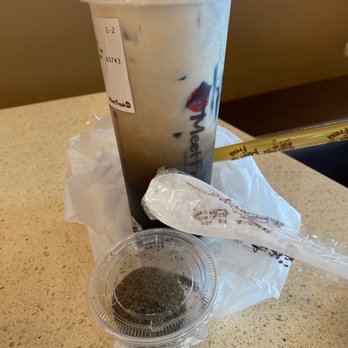 Meet Fresh - Herbal Tea with Fresh Milk and Grass Jelly - Desserts Near Me - Edison, New Jersey Meet Fresh - Herbal Tea with Fresh Milk and Grass Jelly - Desserts Near Me - Edison, New Jersey