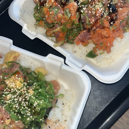 medium poke bowls!