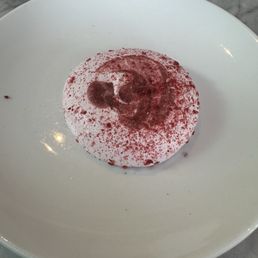 Raspberry Yogurt Meringue Cloud (GF)