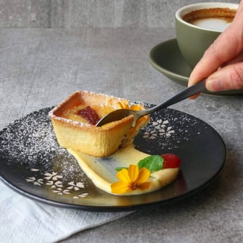 Black Dog Gallery - Lemon curd tart - Japanese Near Me - Tusmore, SA
