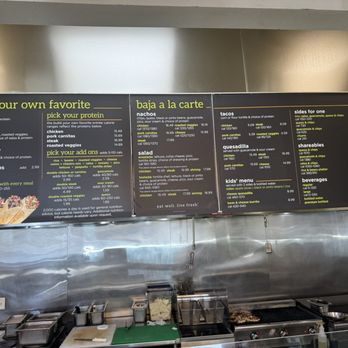 Baja Fresh - Baja Fresh menu. - Tex-Mex Near Me - Firebaugh, California