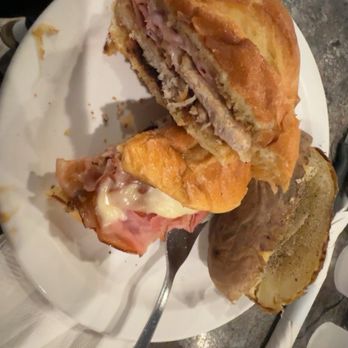 The Rock Dining and Events - Chicken & Ham sandwich served with a baked potato - American Near Me - Granite Falls, Minnesota The Rock Dining and Events - Chicken & Ham sandwich served with a baked potato - American Near Me - Granite Falls, Minnesota