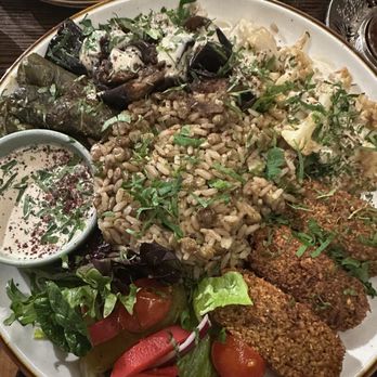 Ayat - Vegan Platter - Middle Eastern Near Me - Princeton, New Jersey