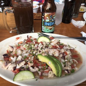 La Barracuda Tulum - Ceviche mixto- fish, shrimp, octopus.- amazing! - Seafood Near Me - Tulum, ROO La Barracuda Tulum - Ceviche mixto- fish, shrimp, octopus.- amazing! - Seafood Near Me - Tulum, ROO