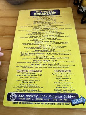 Menu photo 8 Bad Monkey West OC Ocean City, MD