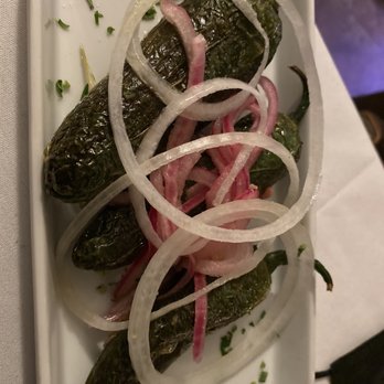Coco Palm Restaurant - JALAPENOS TOREADOS. Kinda over priced but I had to have my heat. - Cuban Near Me - Pomona, California
