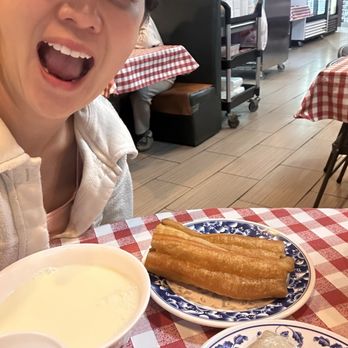Taiwan Deli - Soybean milk, youtiao (or Chinese donuts), and a fan tuan - Taiwanese Near Me - Las Vegas, Nevada