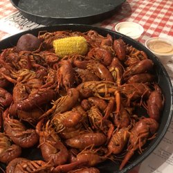 Crawfish Barn - Crawfish plate!! They are good sized.